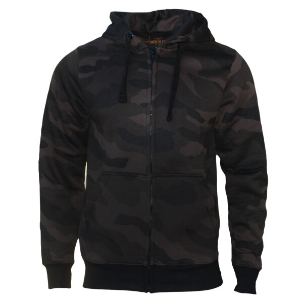 Camo zipped hoodie 4XL Dark Camo
