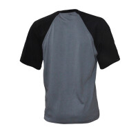 Herren dark camo T-Shirt Black Logo Grey/black Large