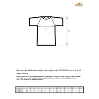Herren Raglan Contrast T Logo Shirt White/Grey X-Large