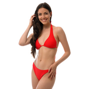 Triangel Bikini Red M-S