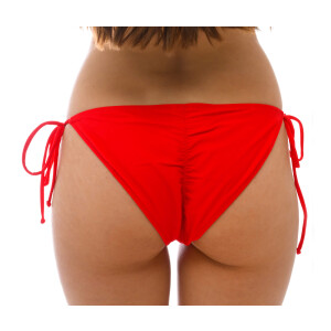 Bikini H&ouml;schen zum binden Rot Small