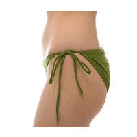 Bikini H&ouml;schen zum binden Olive green X-Large