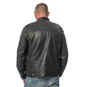 Leather jacket &quot;Biker&quot; by ROCK-IT Apparel&reg;