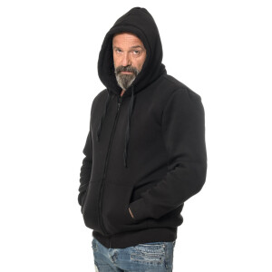 Winter zipped hoodie 3XL Black