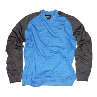 Raglan Sweatshirt S Blau/Grau