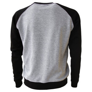 Raglan Sweatshirt XL Gray / Black