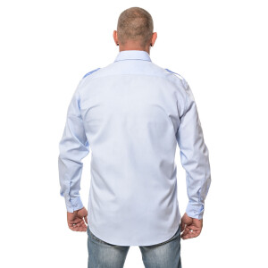 Workerhemd langarm 5X-Large Hellblau