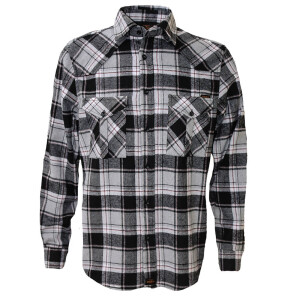 Mens Flannel Shirt Long Sleeve X-Large Blue / Red / White...