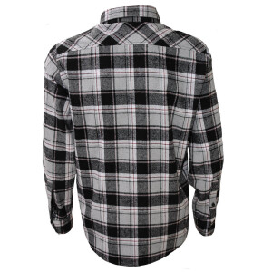 Mens Flannel Shirt Long Sleeve 4X-Large Blue / Red / White Plaid