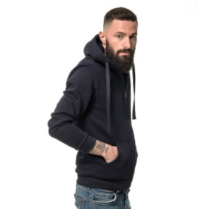 Winter zipped hoodie Navy S