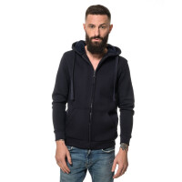 Winter zipped hoodie Navy 5XL